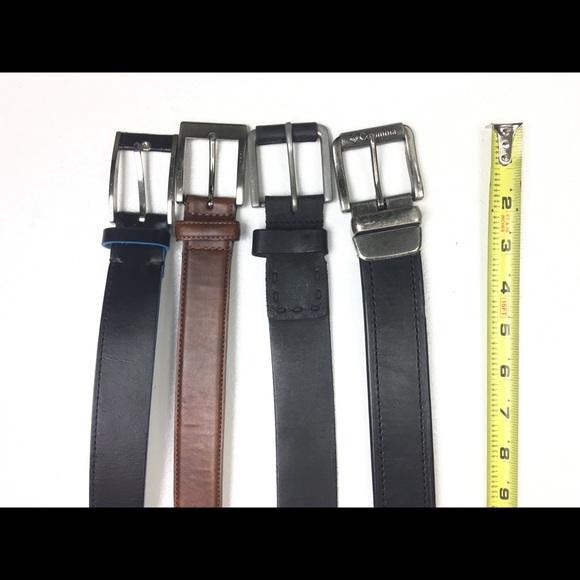 4 Men’s belts size 32-36in - Picture 2 of 5